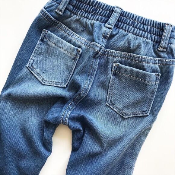 Old Navy medium wash 24/7 ballerina jeggings 18-24 - Picture 5 of 6